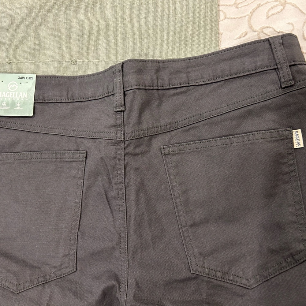 Magellan Outdoors Black Chinos Durable and Stylish